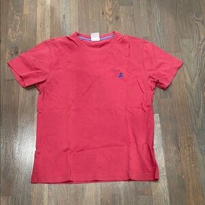 Brooks Brothers Red T-Shirt with Blue Trim